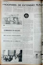Página do jornal Unitário de julho de 1972