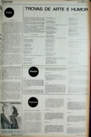 Página do jornal Unitário de julho de 1972
