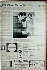 Página do jornal Unitário de julho de 1972