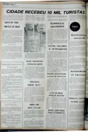 Página do jornal Unitário de julho de 1972