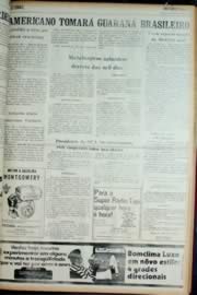 Página do jornal Unitário de julho de 1972