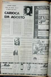 Página do jornal Unitário de julho de 1972