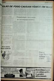 Página do jornal Unitário de agosto de 1972