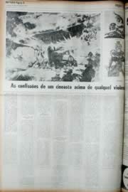 Página do jornal Unitário de agosto de 1972