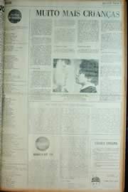 Página do jornal Unitário de agosto de 1972