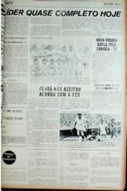 Página do jornal Unitário de agosto de 1972