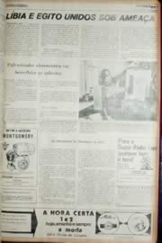Página do jornal Unitário de agosto de 1972