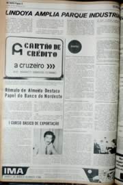 Página do jornal Unitário de agosto de 1972