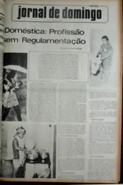 Página do jornal Unitário de agosto de 1972