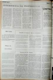 Página do jornal Unitário de agosto de 1972