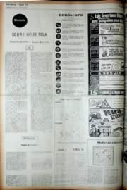 Página do jornal Unitário de agosto de 1972
