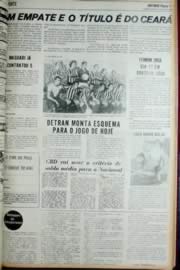 Página do jornal Unitário de agosto de 1972