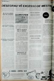 Página do jornal Unitário de agosto de 1972