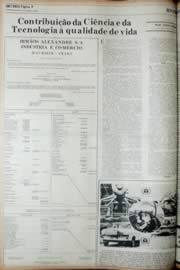 Página do jornal Unitário de agosto de 1972
