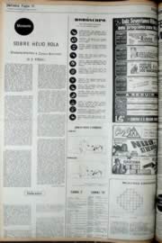 Página do jornal Unitário de agosto de 1972