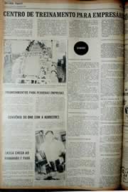 Página do jornal Unitário de agosto de 1972