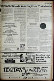 Página do jornal Unitário de agosto de 1972