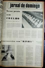 Página do jornal Unitário de agosto de 1972