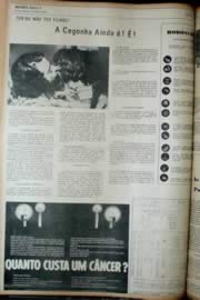 Página do jornal Unitário de agosto de 1972