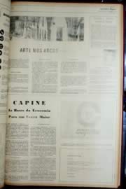 Página do jornal Unitário de agosto de 1972