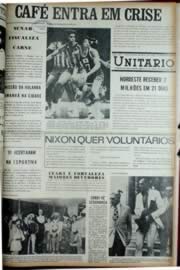 Página do jornal Unitário de agosto de 1972