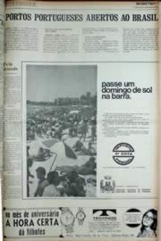 Página do jornal Unitário de agosto de 1972