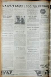 Página do jornal Unitário de agosto de 1972