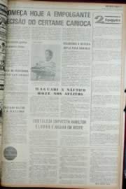 Página do jornal Unitário de agosto de 1972