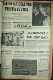 Página do jornal Unitário de setembro de 1972