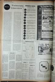 Página do jornal Unitário de setembro de 1972