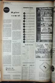 Página do jornal Unitário de setembro de 1972