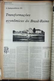 Página do jornal Unitário de setembro de 1972