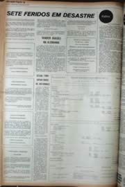 Página do jornal Unitário de setembro de 1972
