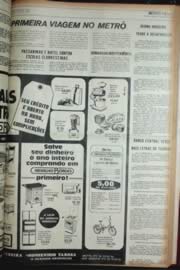 Página do jornal Unitário de setembro de 1972