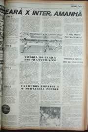 Página do jornal Unitário de setembro de 1972