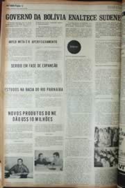 Página do jornal Unitário de setembro de 1972