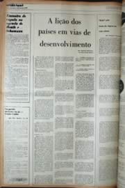 Página do jornal Unitário de setembro de 1972