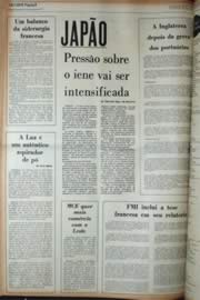 Página do jornal Unitário de setembro de 1972