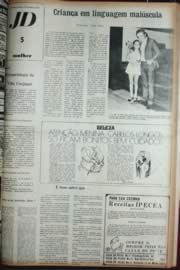 Página do jornal Unitário de setembro de 1972