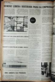 Página do jornal Unitário de setembro de 1972