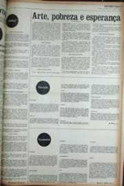 Página do jornal Unitário de setembro de 1972