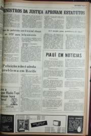 Página do jornal Unitário de setembro de 1972