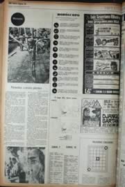 Página do jornal Unitário de setembro de 1972
