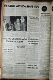 Página do jornal Unitário de setembro de 1972