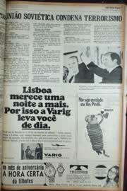 Página do jornal Unitário de setembro de 1972