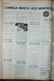 Página do jornal Unitário de outubro de 1972