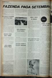 Página do jornal Unitário de outubro de 1972