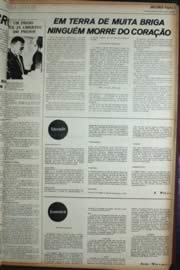 Página do jornal Unitário de outubro de 1972