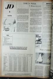 Página do jornal Unitário de outubro de 1972