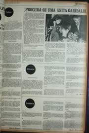 Página do jornal Unitário de outubro de 1972